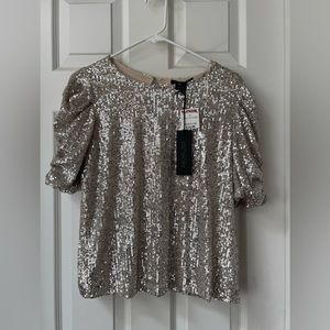 Women’s sequin top